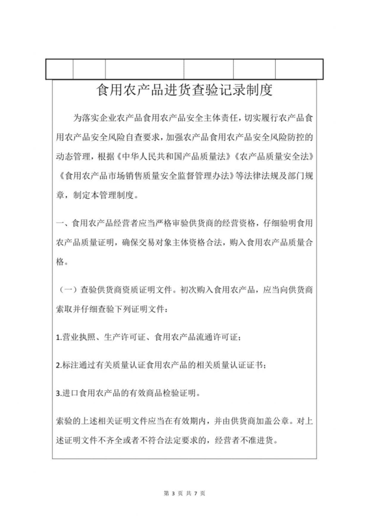 集中交易市場(chǎng)與批發(fā)市場(chǎng)食用農(nóng)產(chǎn)品進(jìn)貨查驗(yàn)記錄制度實(shí)施指南